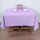 70inch Lavender Lilac Square Polyester Tablecloth
