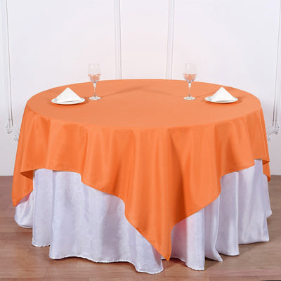 Elevate Your Event with Our Orange Square Overlay