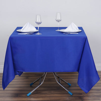 Transform Your Tables with Royal Blue Elegance