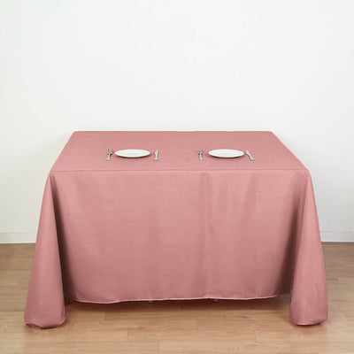 Elegant Design of the Dusty Rose Table Overlay