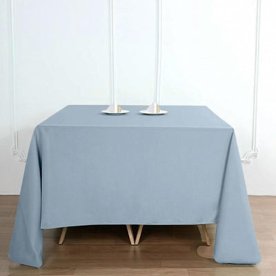 Versatile Dusty Blue Table Overlay for Any Occasion