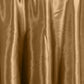 Satin Gold Round Tablecloth 108 Inch   