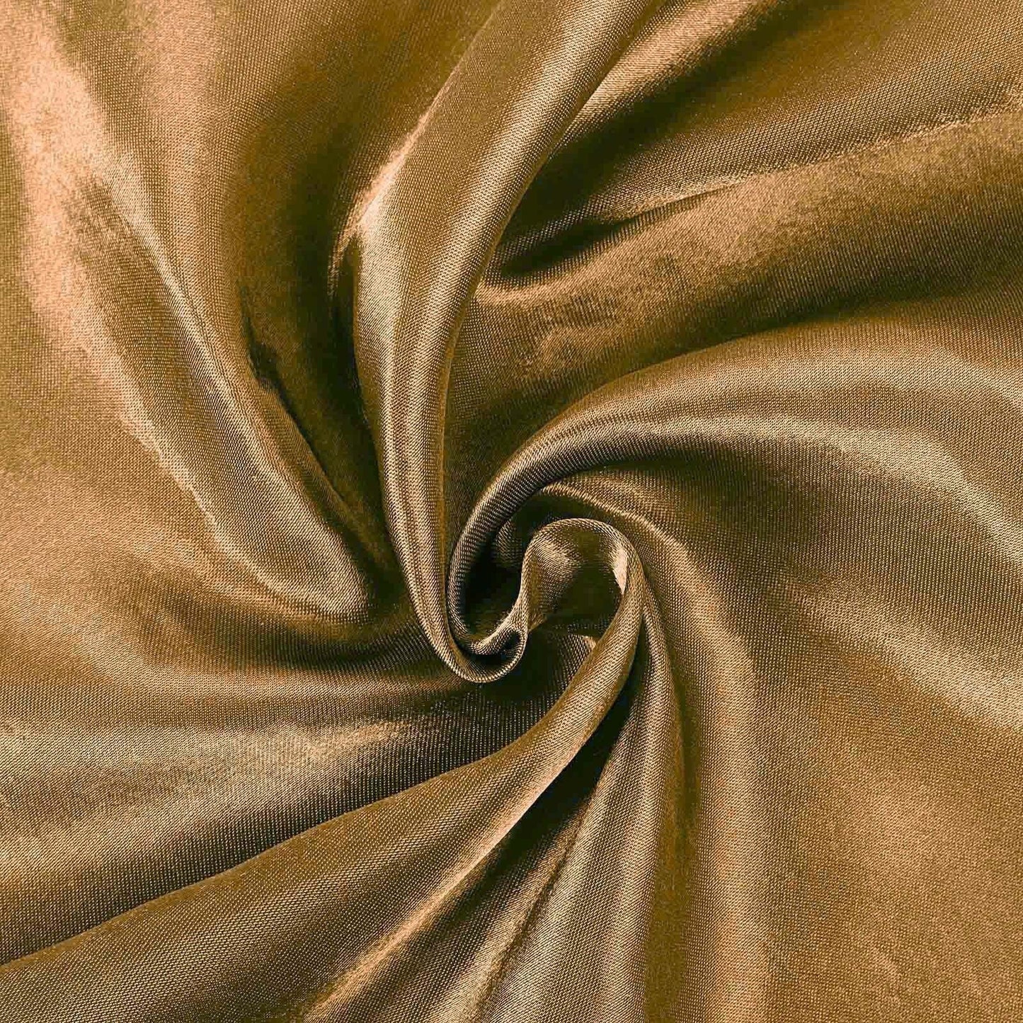 Satin 108 Inch Gold Round Tablecloth#whtbkgd