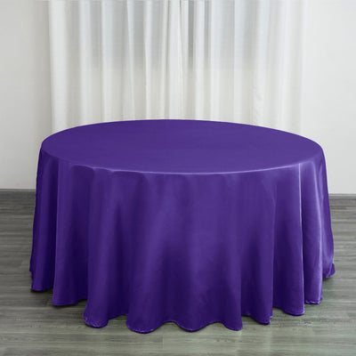 Luxurious Purple Satin Finish