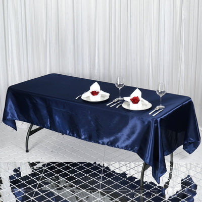 Elevate Your Event with Navy Blue Satin