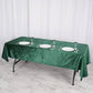 Seamless Linen 60 Inch x 102 Inch Hunter Emerald Green Reusable Premium Velvet Rectangle Tablecloth 