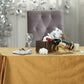 Seamless Linen 90 Inch x 132 Inch Gold Reusable Premium Velvet Rectangle Tablecloth 