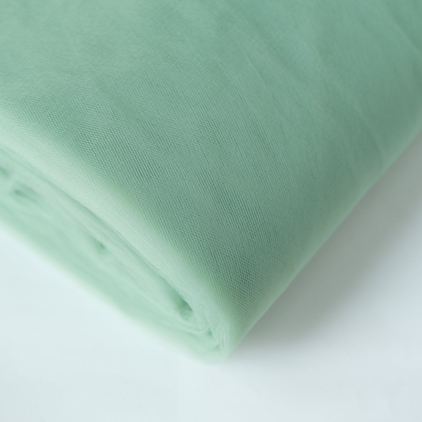 Sage green tulle fabric roll, 108"x50 yards for DIY crafts.