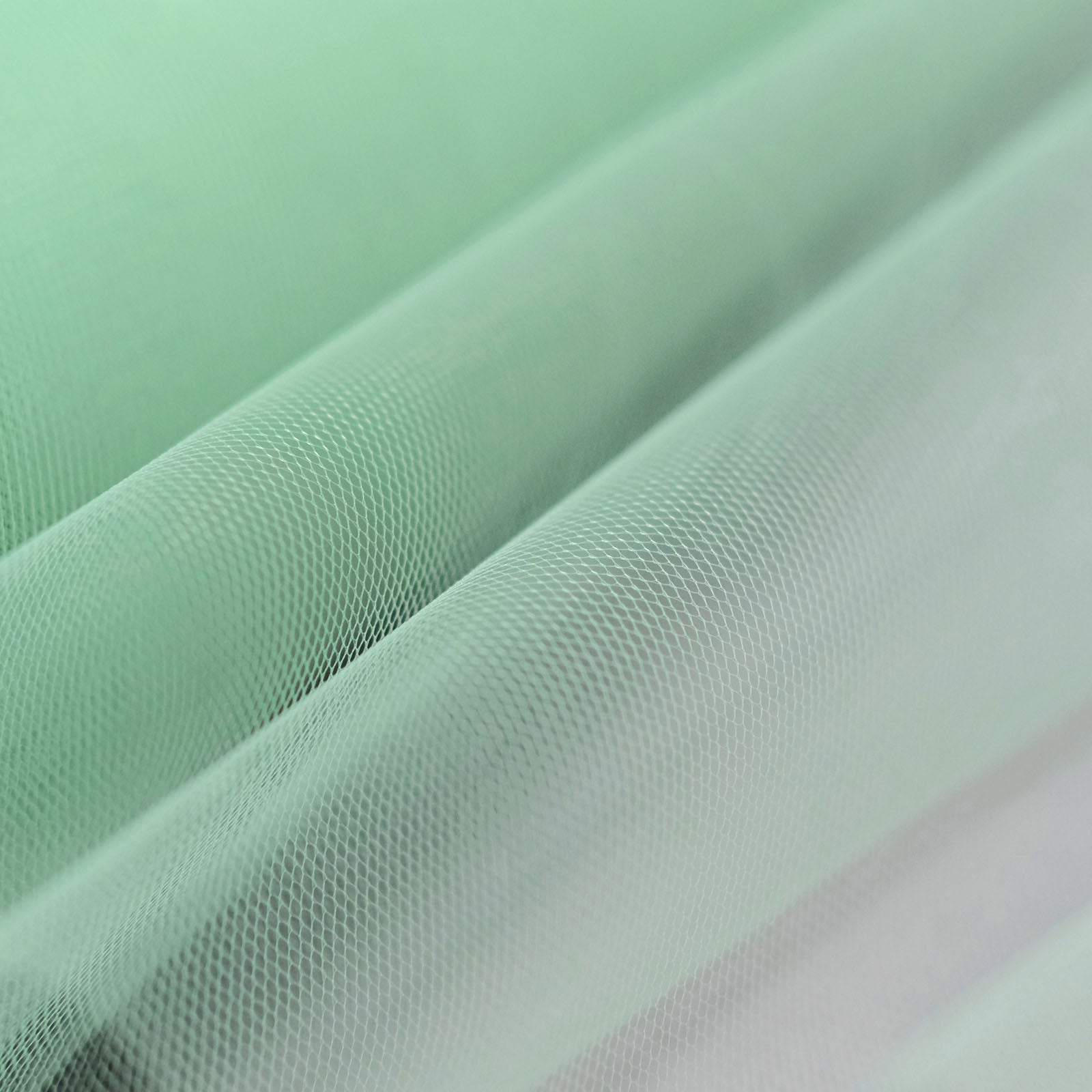 18 Inch By 100 Yards Sheer Tulle Sage Green Fabric Bolt