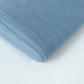 54 Inch x 40 Yards Tulle Sheer Fabric Bolt in Dusty Blue Color