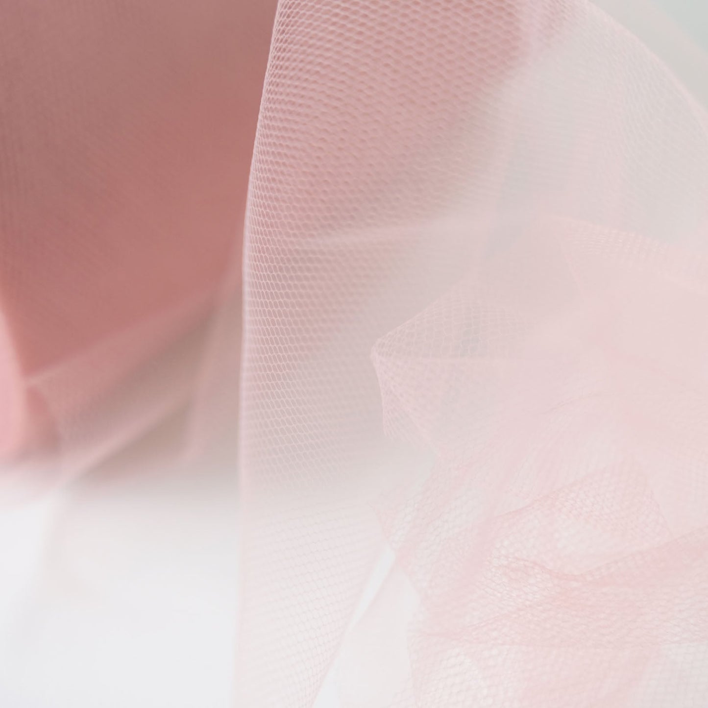 6 Inch By 100 Yards Tulle Fabric Dusty Rose Sheer Nylon