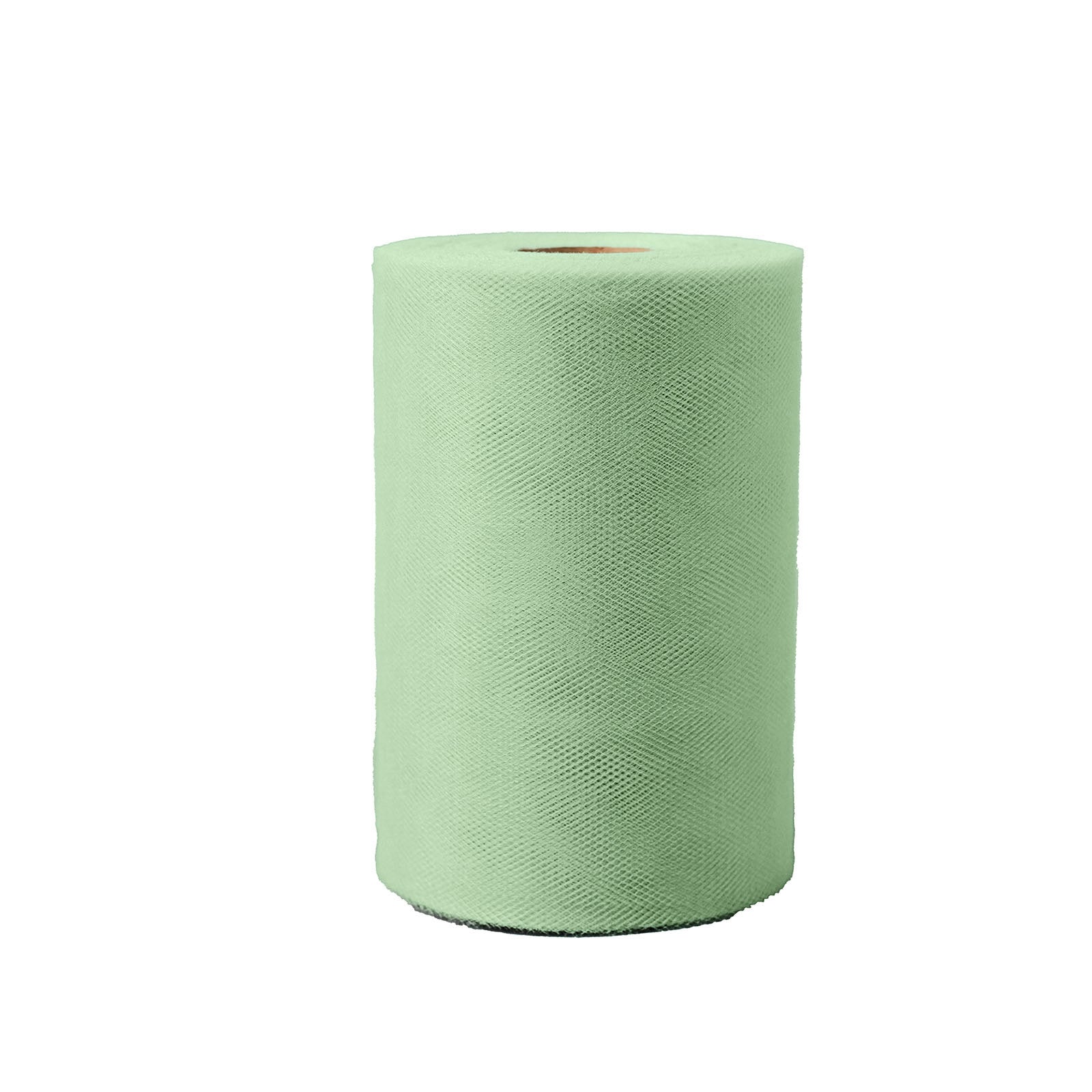 Fabric Roll Sage Green Sheer Nylon Tulle 6 Inch By 100 Yards