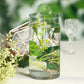 12 Pack | 10" Round Heavy Duty Clear Cylinder Glass Vases, Tall Flower Vase