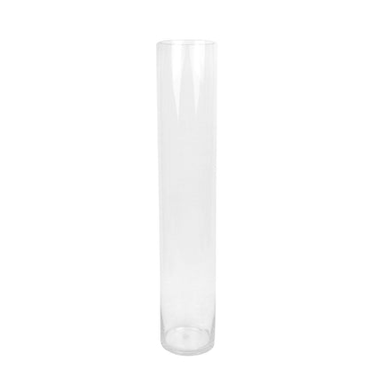 32 Inch Clear Round Vases Made of Glass