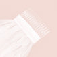 Rose gold bridal veil for bachelorette party decor accessories.