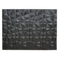 Matte black 3D diamond textured stick-on wall panels, PVC waterproof tiles.