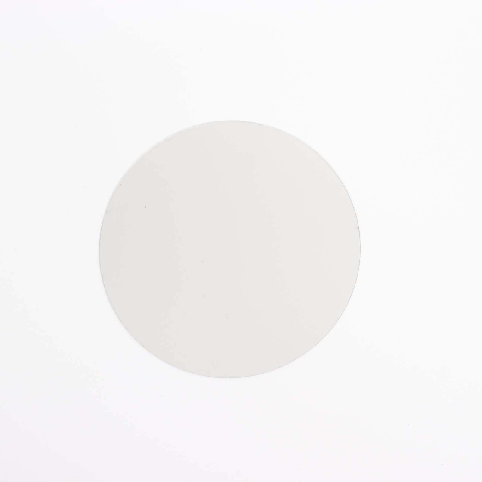 White round mirror wall stickers for home decor. 12 pack of removable decals.